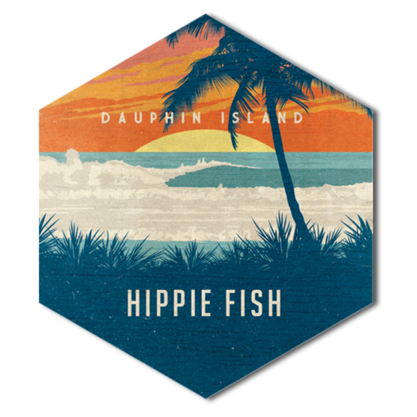 HIPPIE FISH MAGNETS
