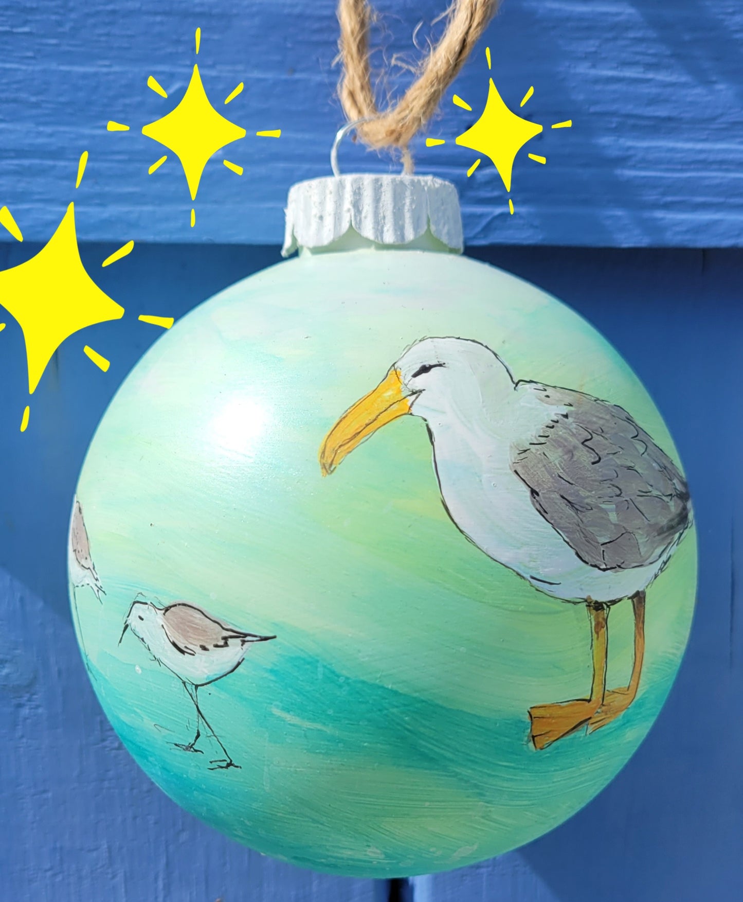 KATHY CORELLI HAND PAINTED ORNAMENTS