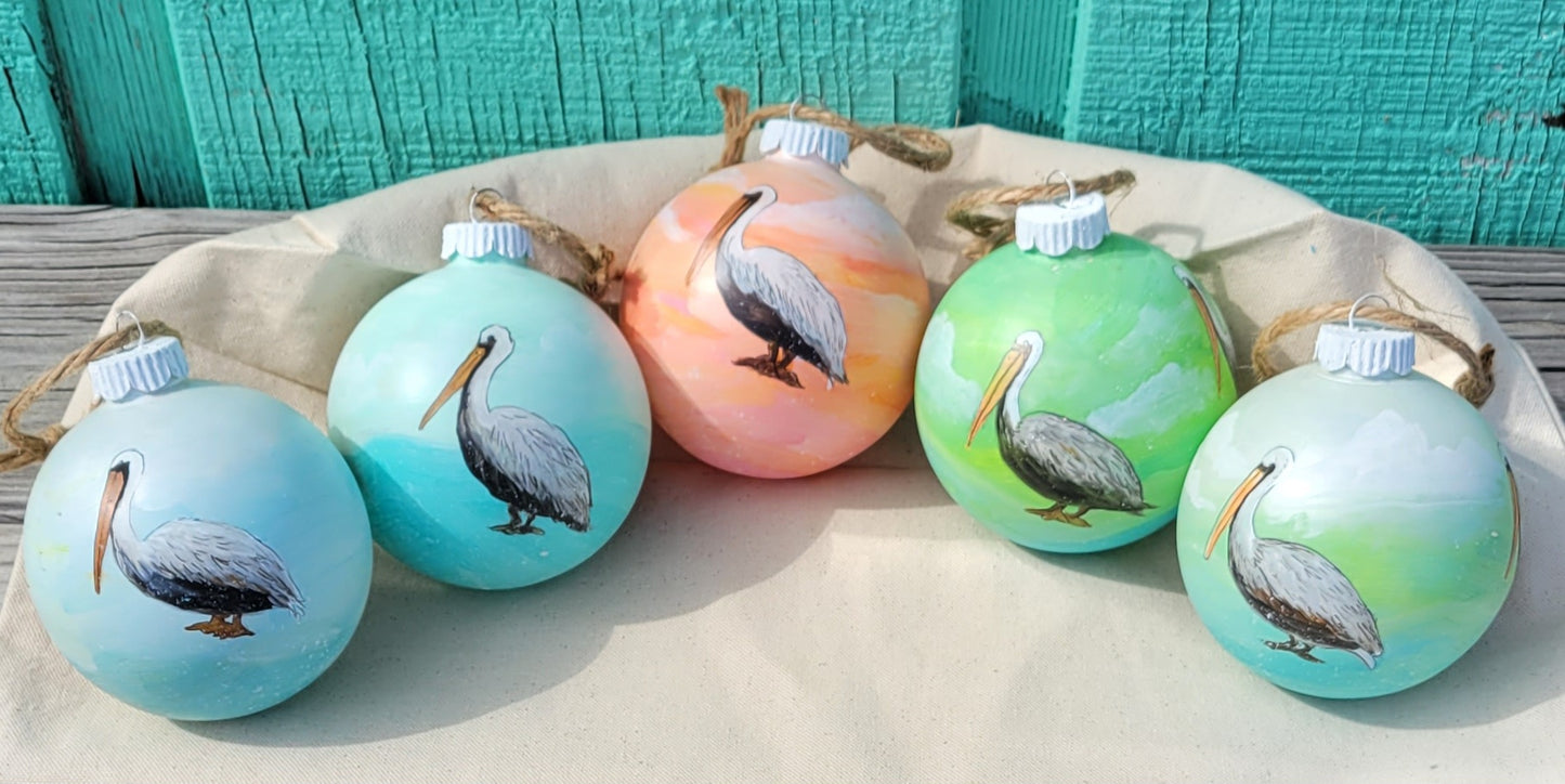 KATHY CORELLI HAND PAINTED ORNAMENTS