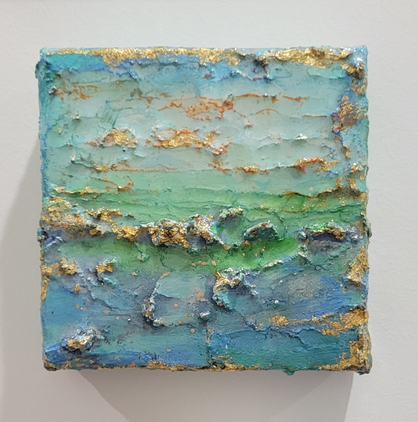 KATHY CORELLI ART 6X6 BARNACLES