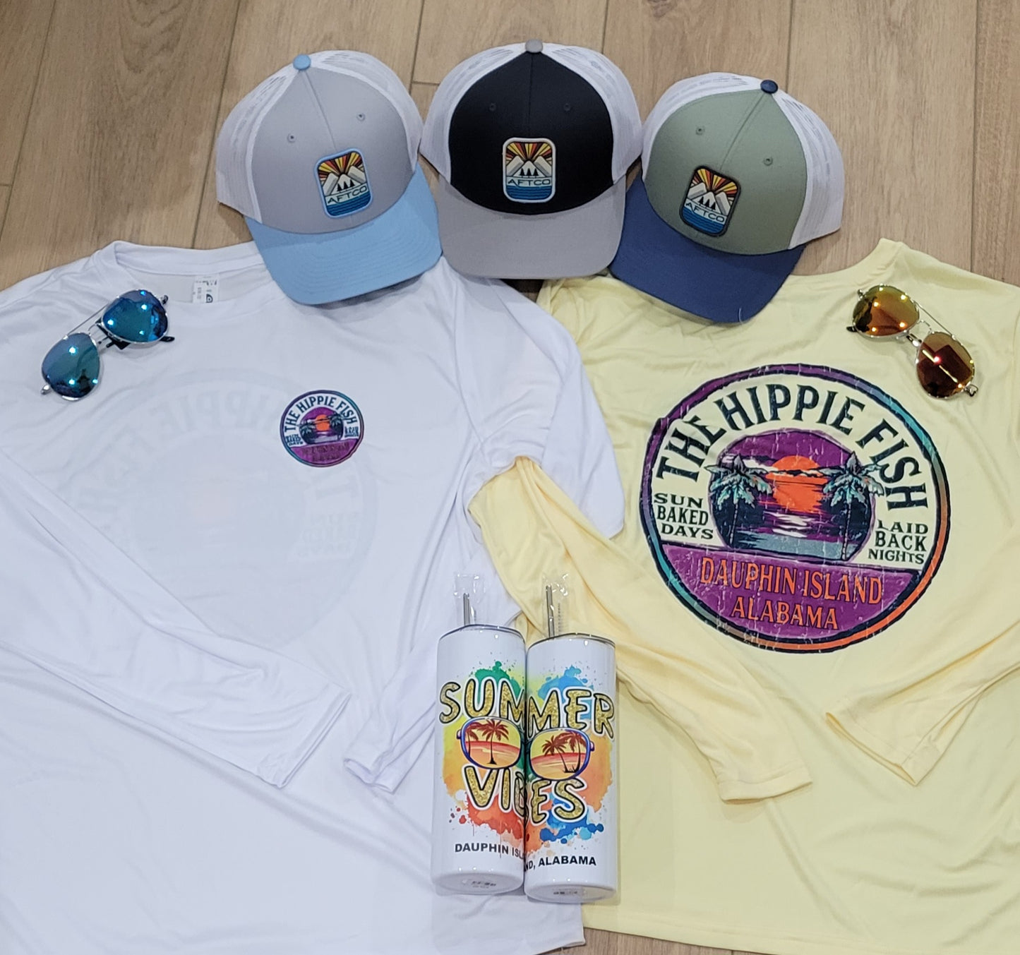 SUN BAKED DAYS LAID BACK NIGHTS DRI-FIT