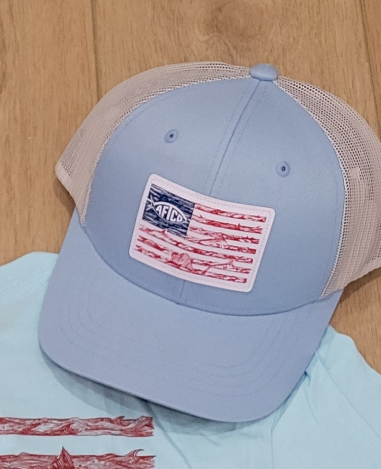 AFTCO WAVY TRUCKER HAT