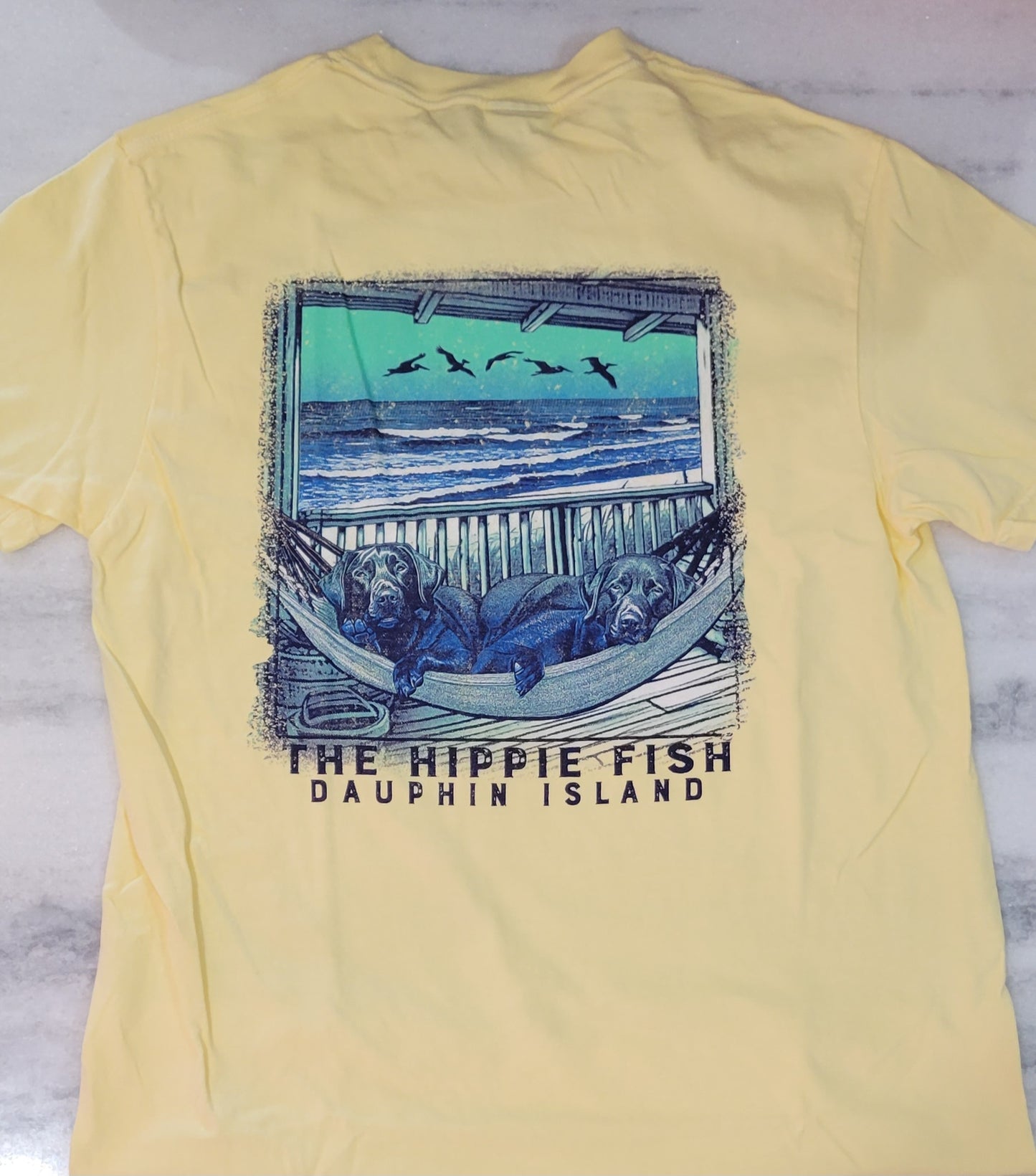LABRADORS IN A HAMMOCK SS T-SHIRT