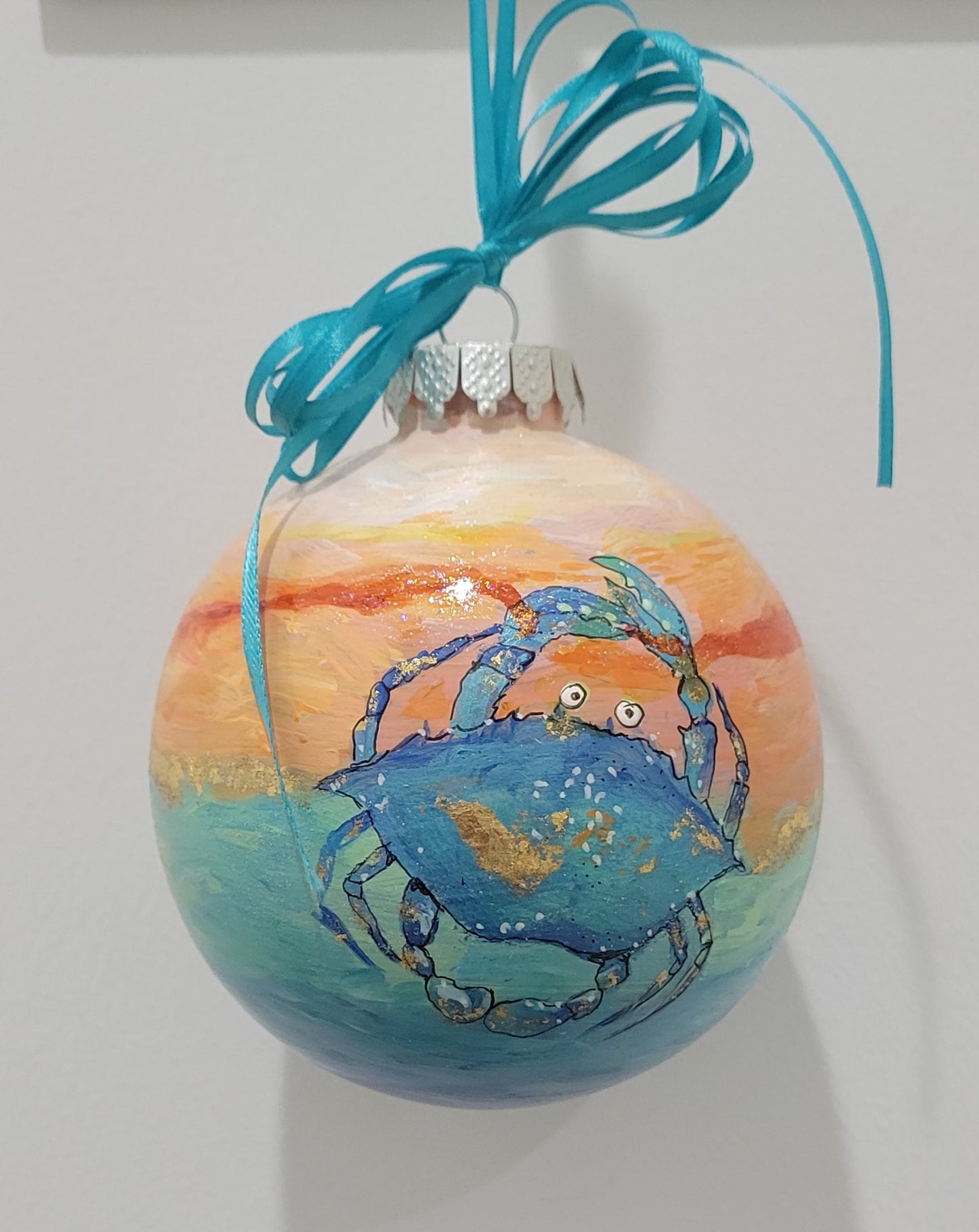 KATHY CORELLI HAND PAINTED ORNAMENTS