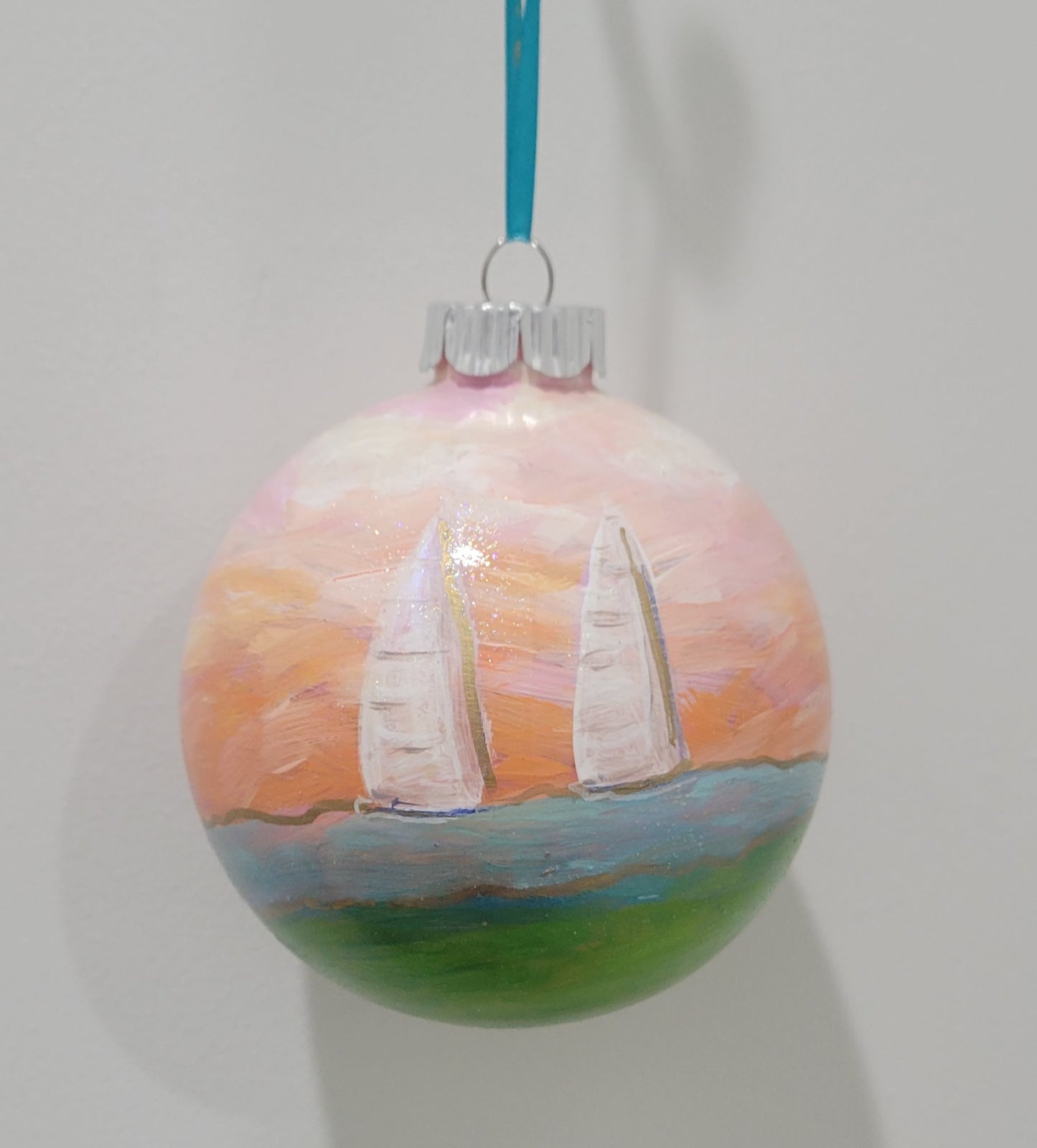 KATHY CORELLI HAND PAINTED ORNAMENTS