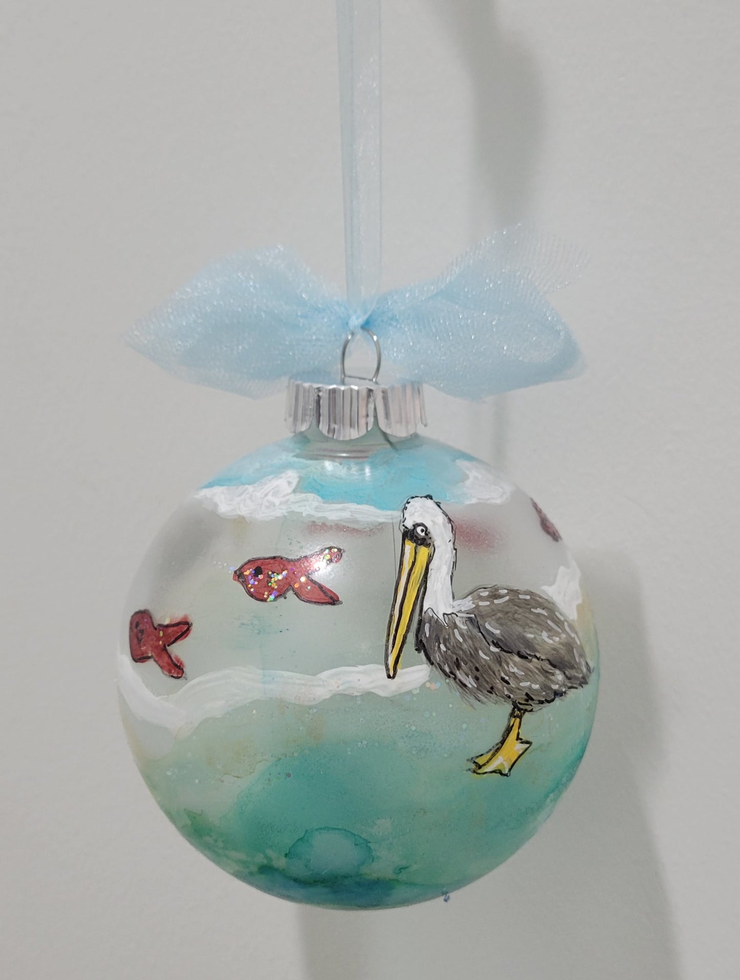 KATHY CORELLI HAND PAINTED ORNAMENTS
