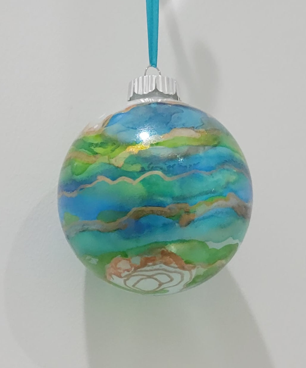 KATHY CORELLI HAND PAINTED ORNAMENTS