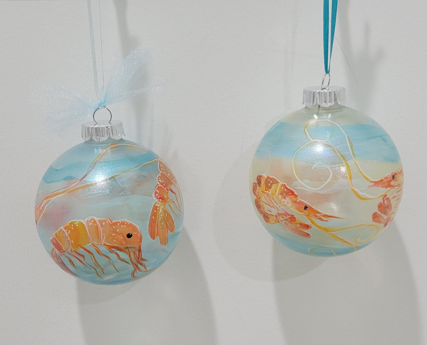 KATHY CORELLI HAND PAINTED ORNAMENTS