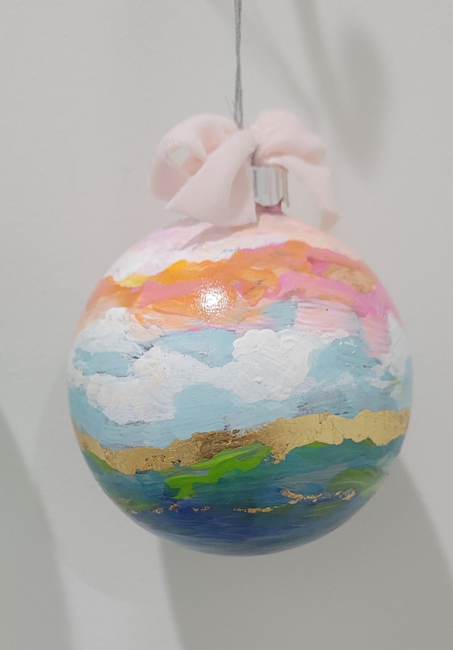 KATHY CORELLI HAND PAINTED ORNAMENTS