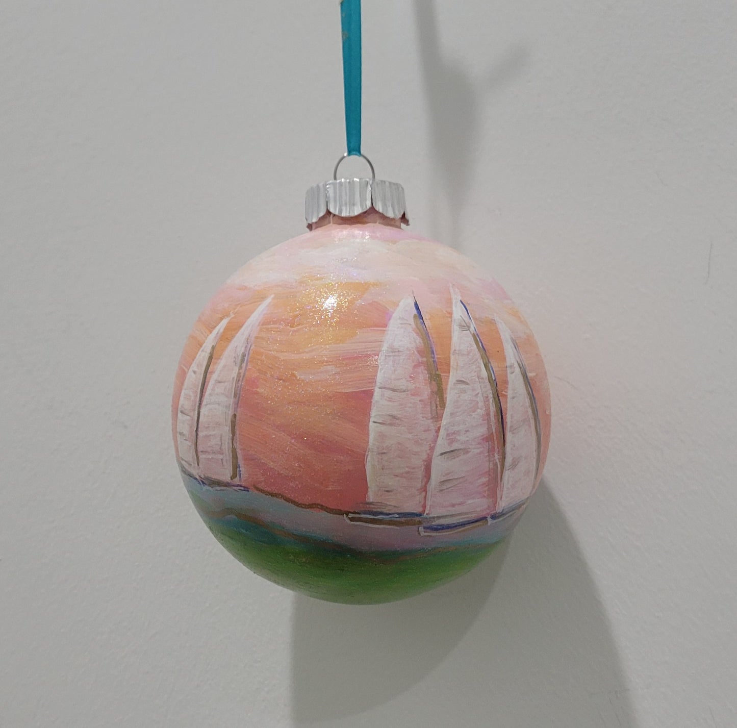 KATHY CORELLI HAND PAINTED ORNAMENTS