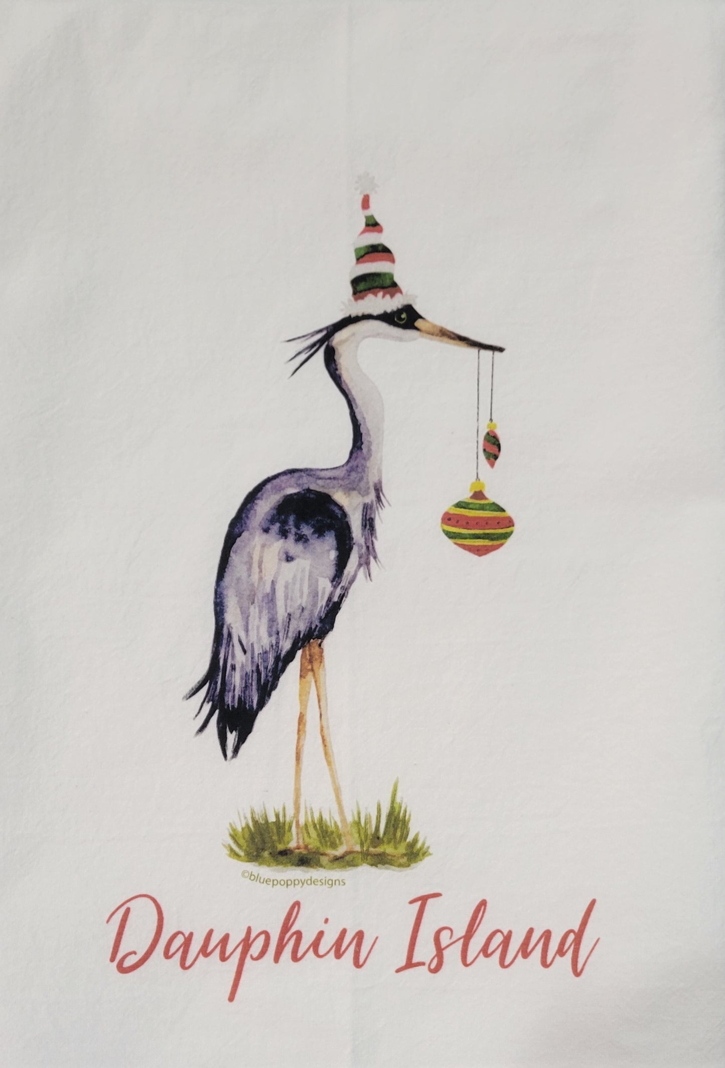 CHRISTMAS WATERCOLOR TEA TOWELS