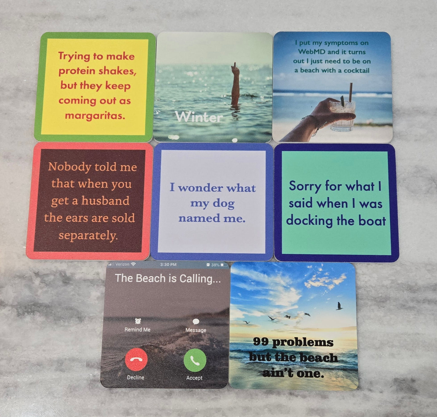 HUMOROUS NAPKINS & COASTERS