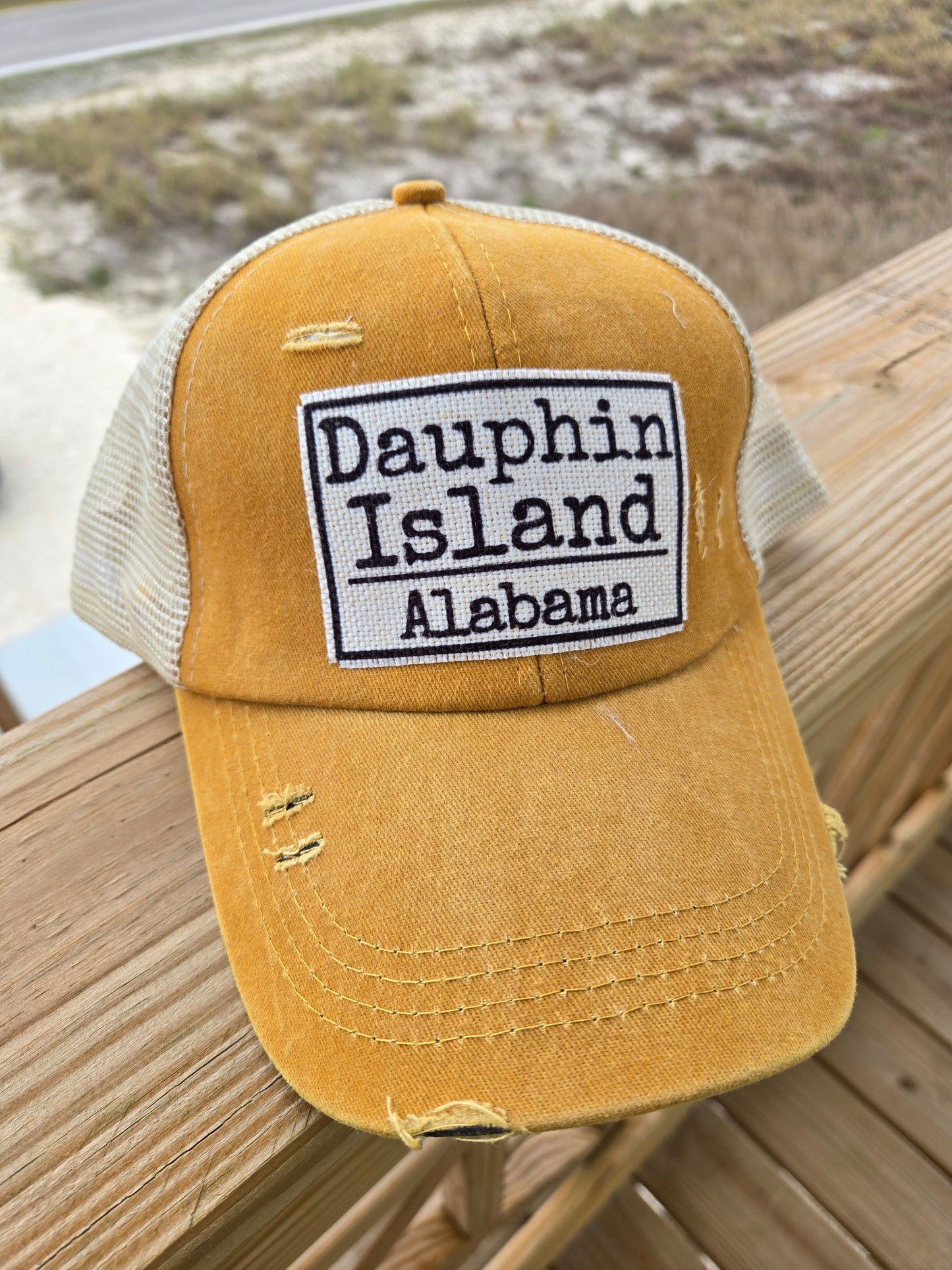 DAUPHIN ISLAND DESTINATION TRUCKER HATS