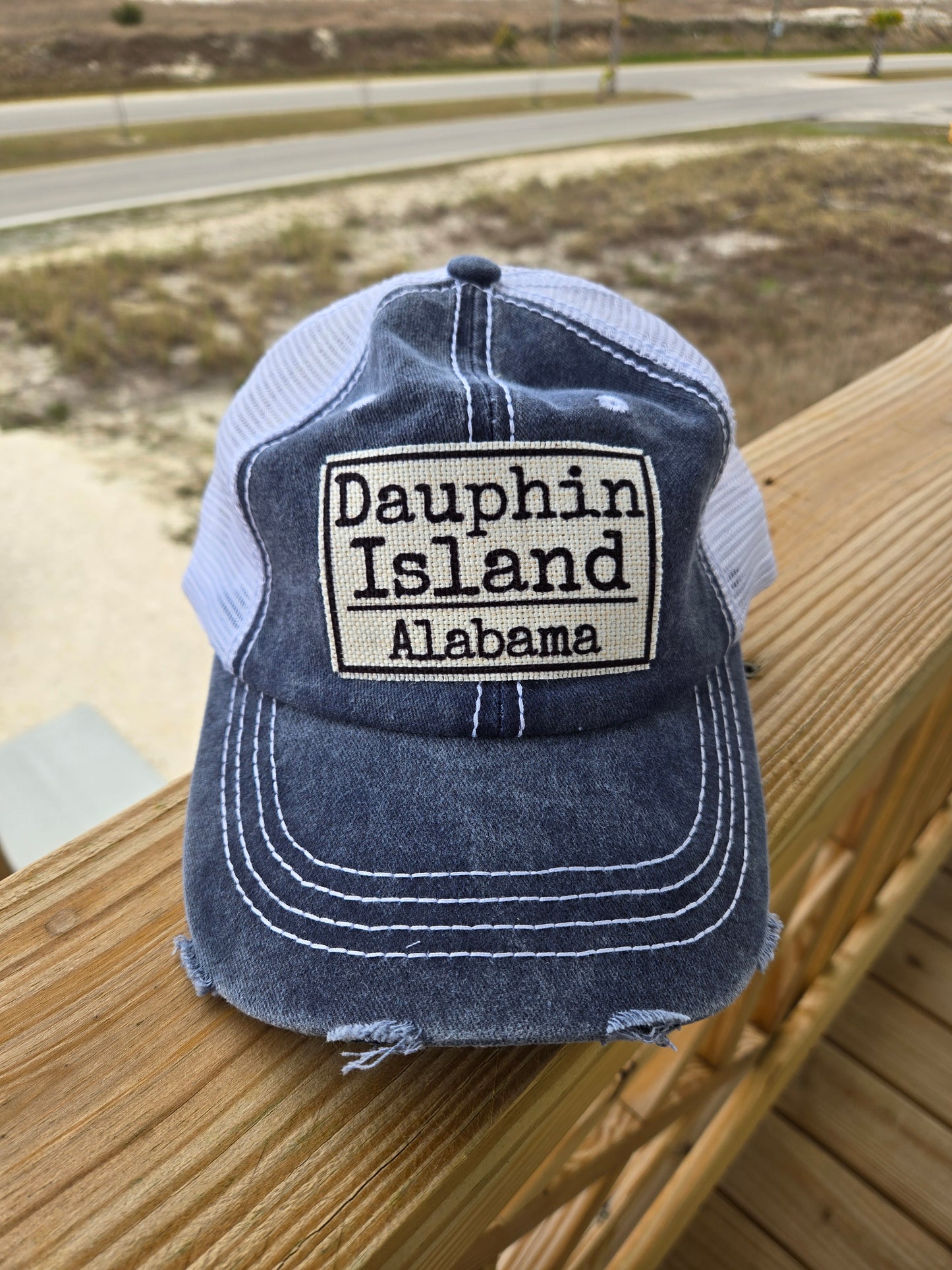 DAUPHIN ISLAND DESTINATION TRUCKER HATS