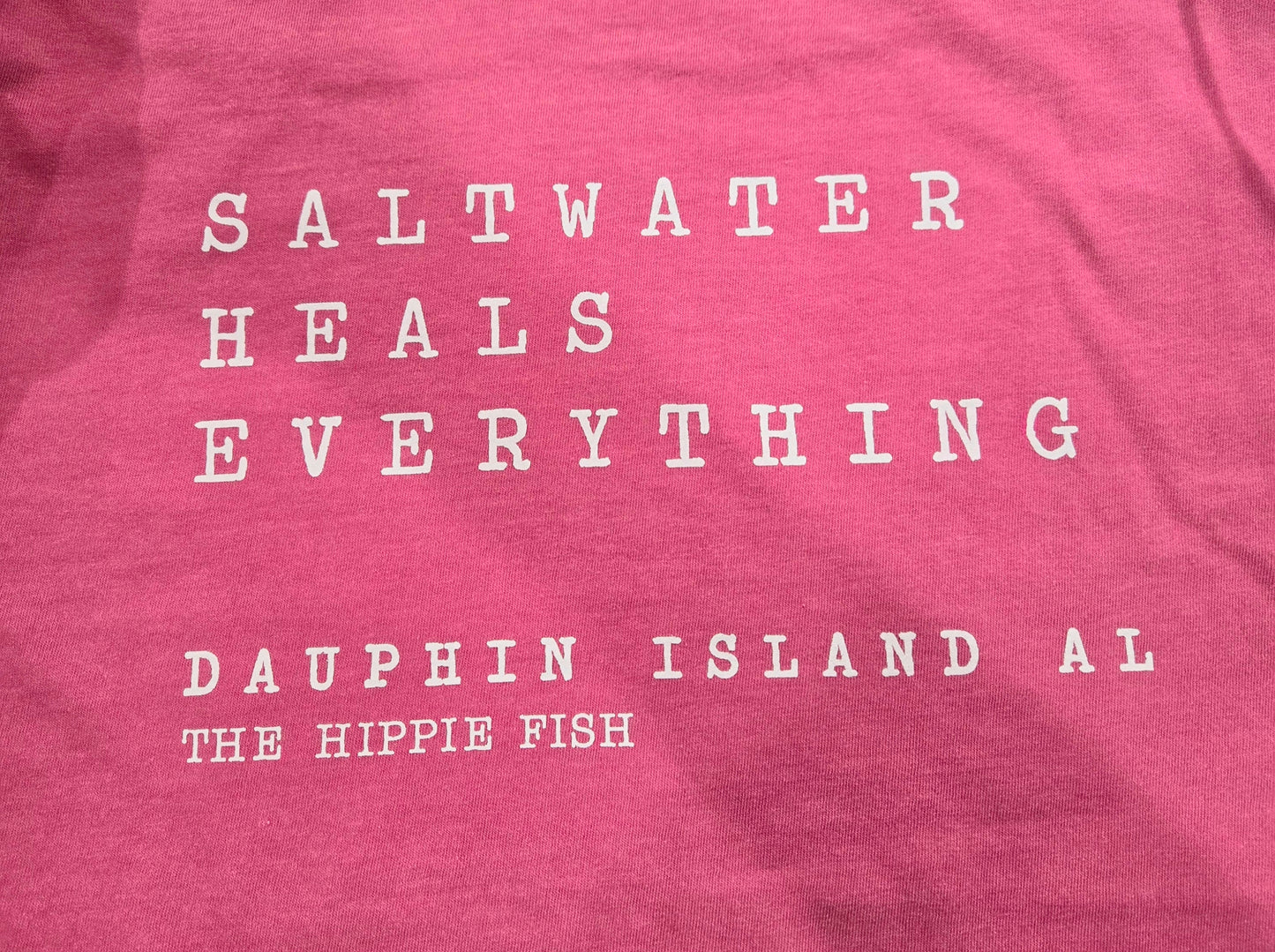 SALTWATER HEALS EVERYTHING SHORT SLEEVE T-SHIRT