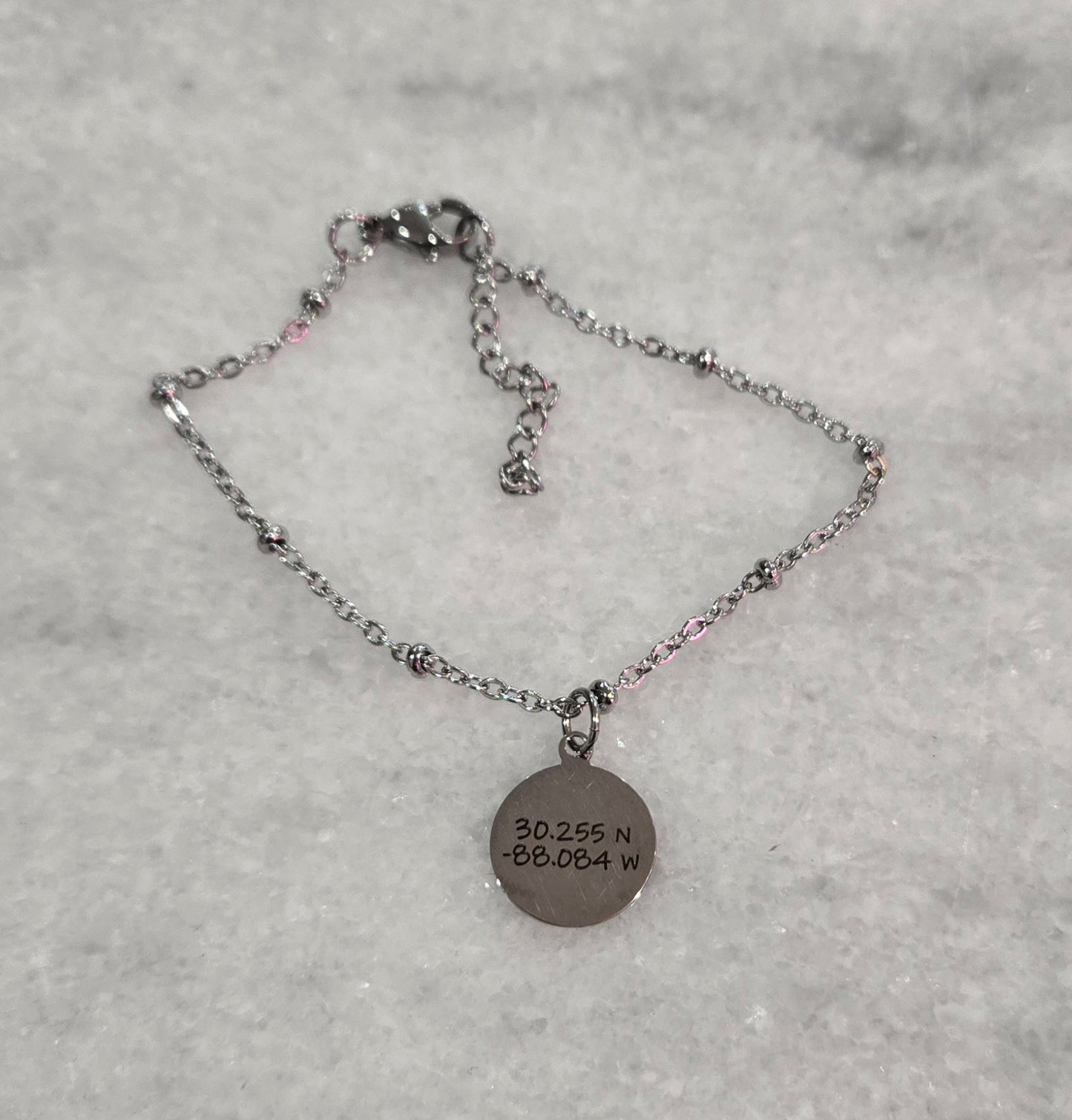 DAUPHIN ISLAND STAINLESS STEEL BRACELET
