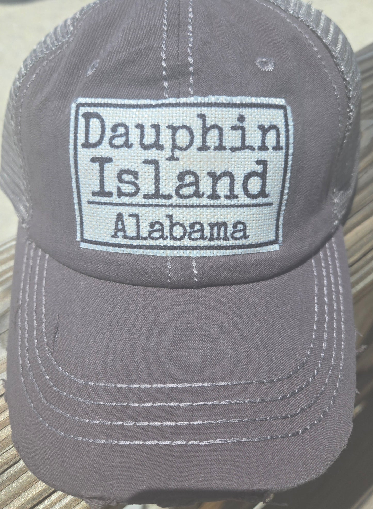 DAUPHIN ISLAND DESTINATION TRUCKER HATS