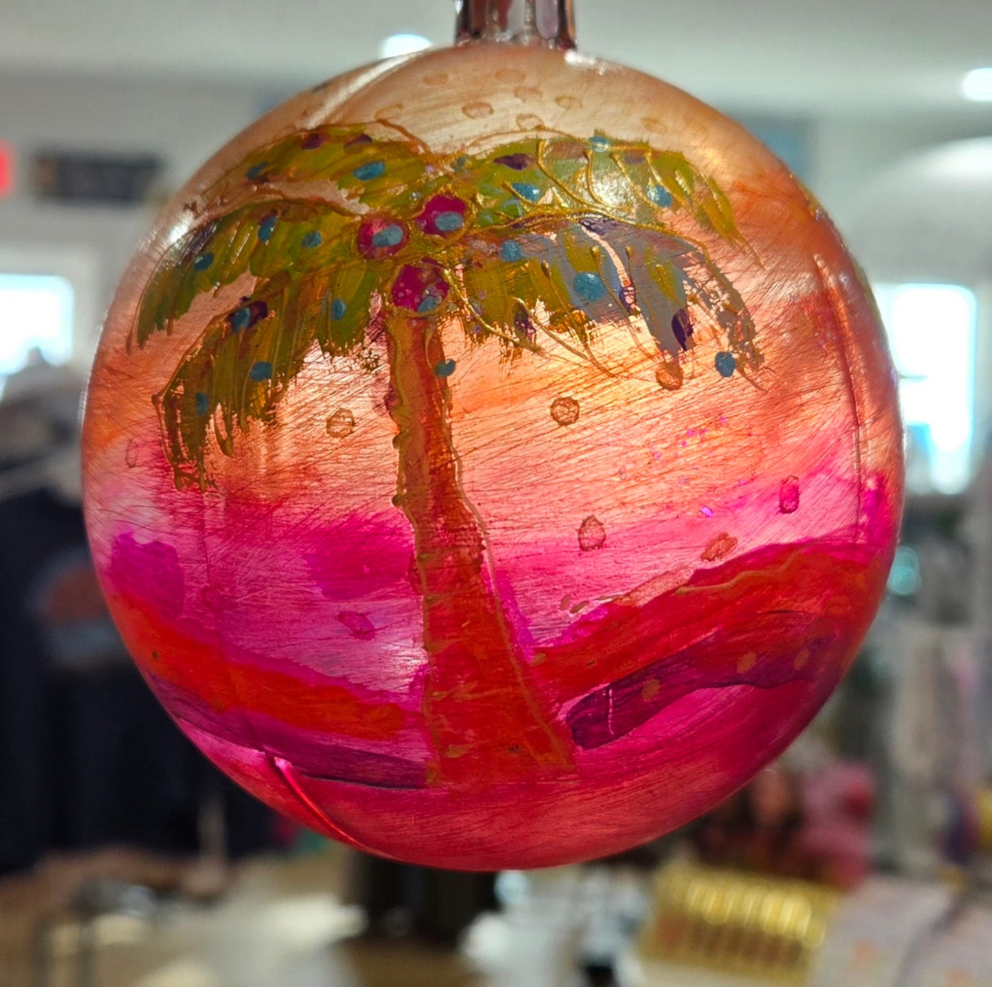 KATHY CORELLI HAND PAINTED ORNAMENTS 2