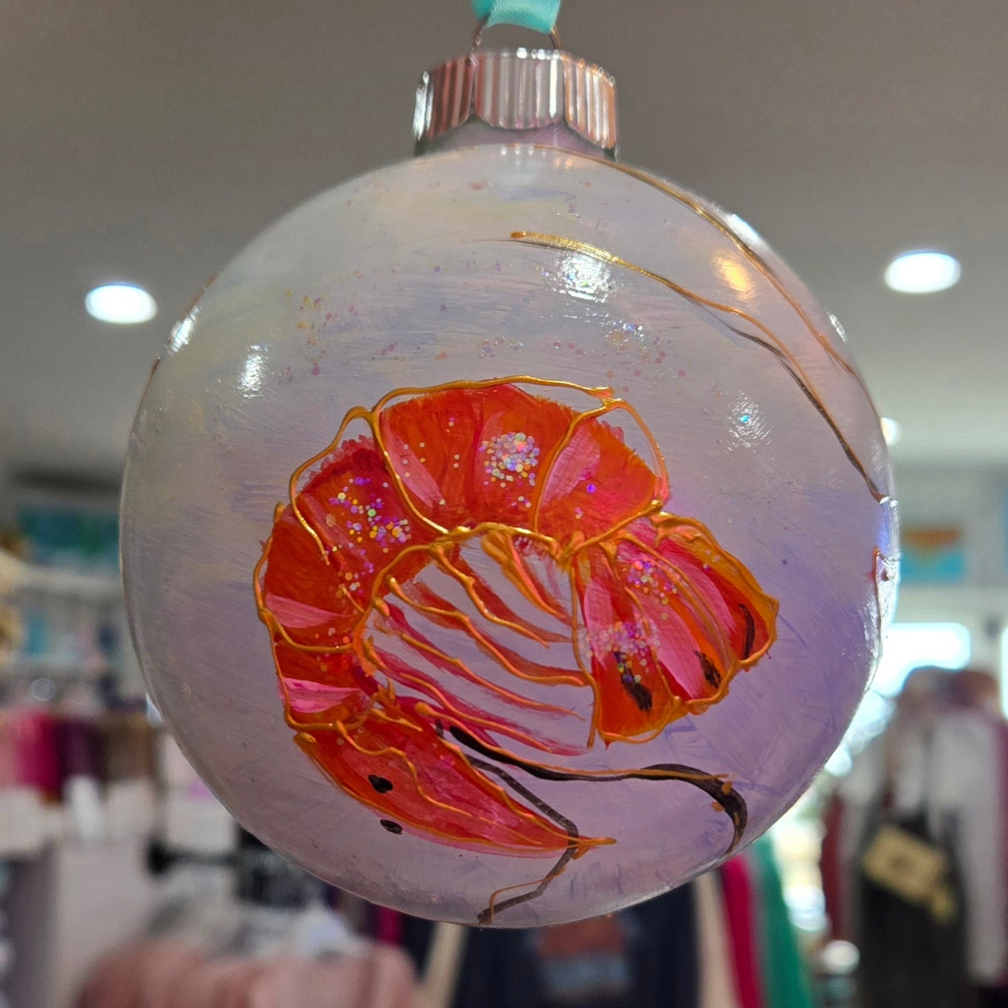 KATHY CORELLI HAND PAINTED ORNAMENTS 2