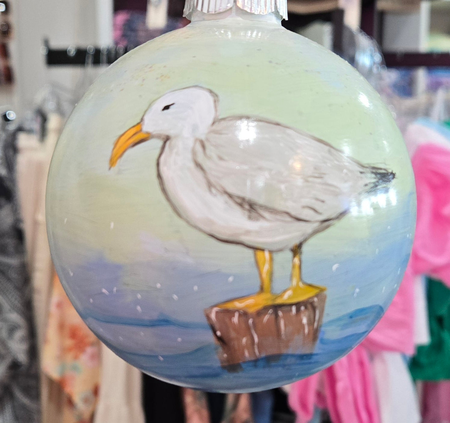 KATHY CORELLI HAND PAINTED ORNAMENTS 2