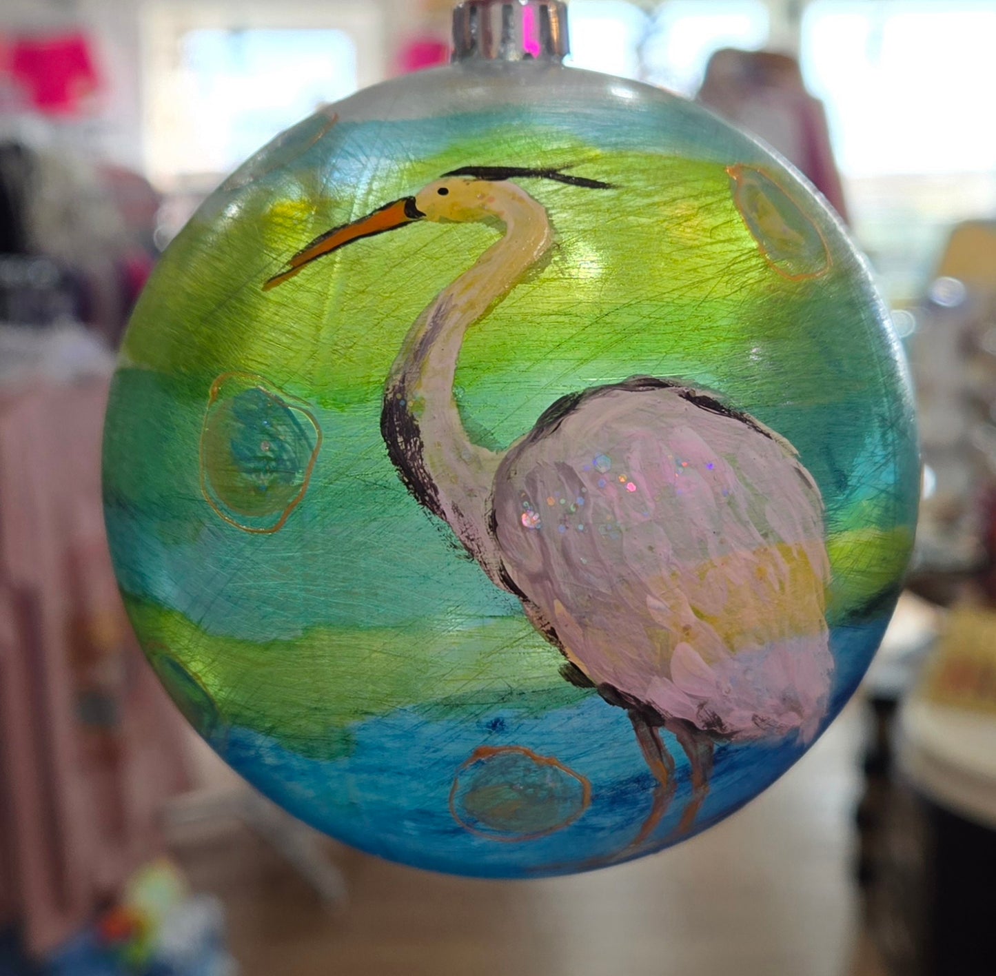KATHY CORELLI HAND PAINTED ORNAMENTS 2