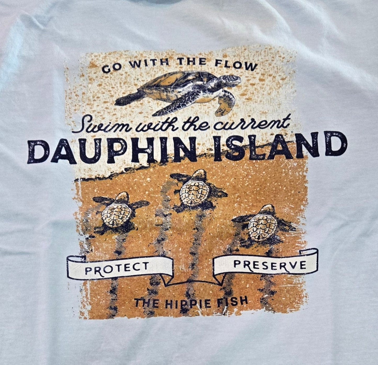 SCENERY SEA TURTLE SS T-SHIRT