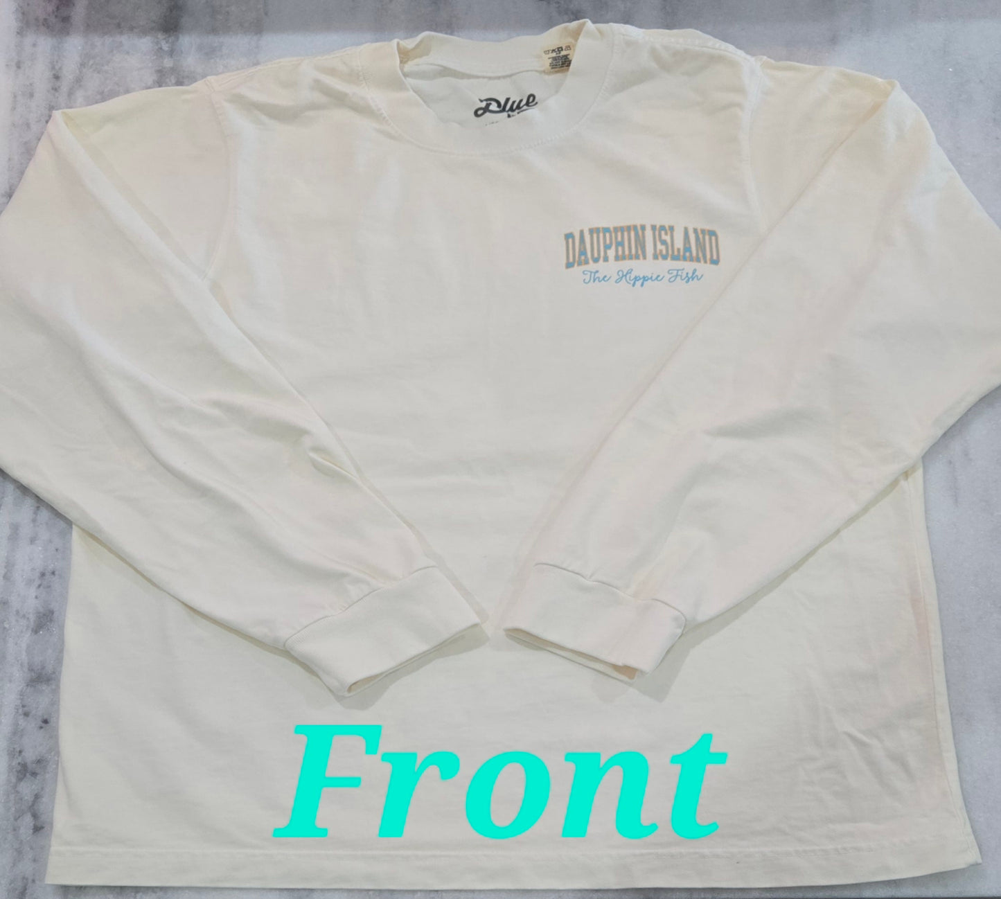 DAUPHIN ISLAND HEAVYWEIGHT LS T-SHIRT