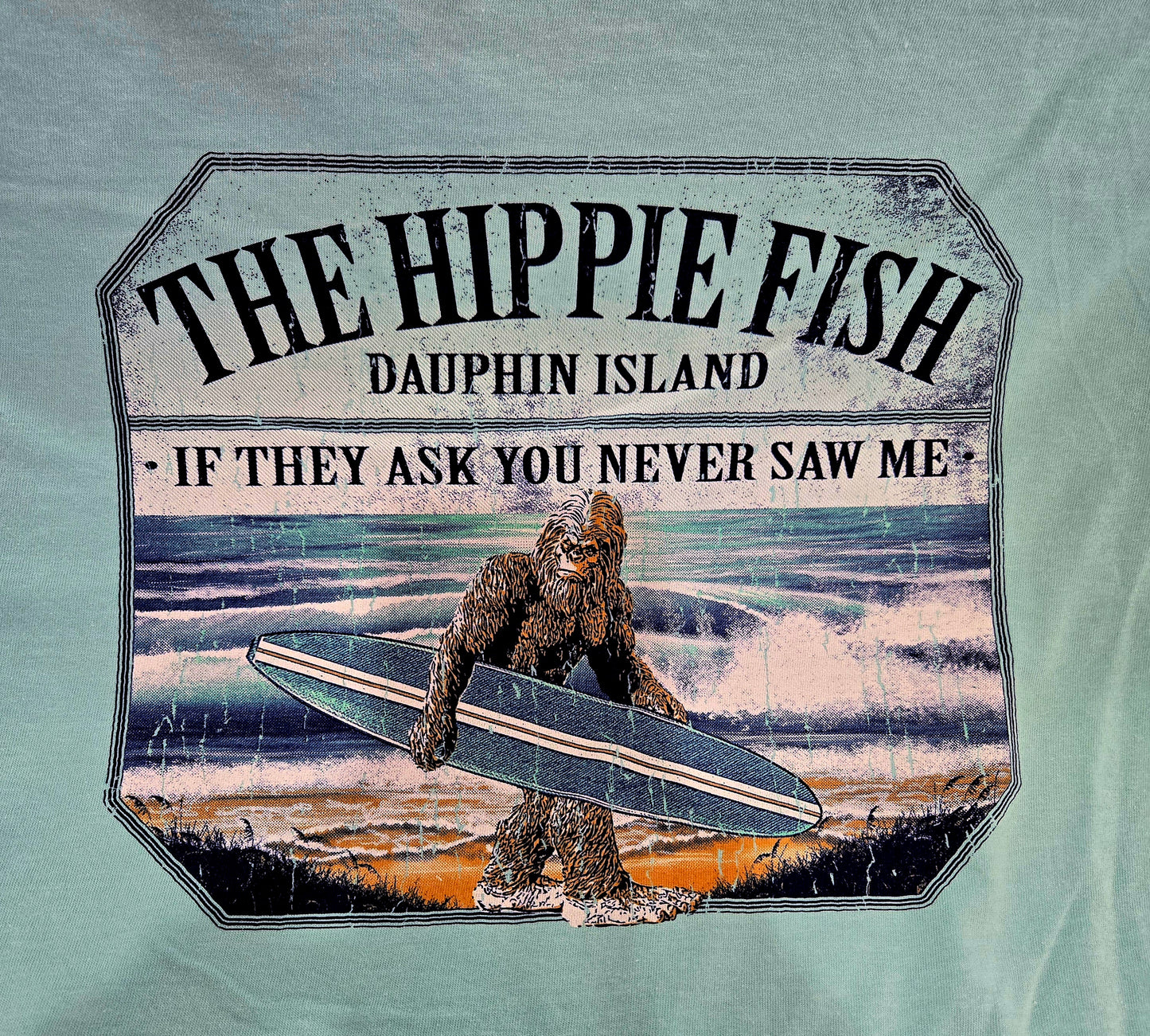 SURFING SASQUATCH SS T-SHIRT