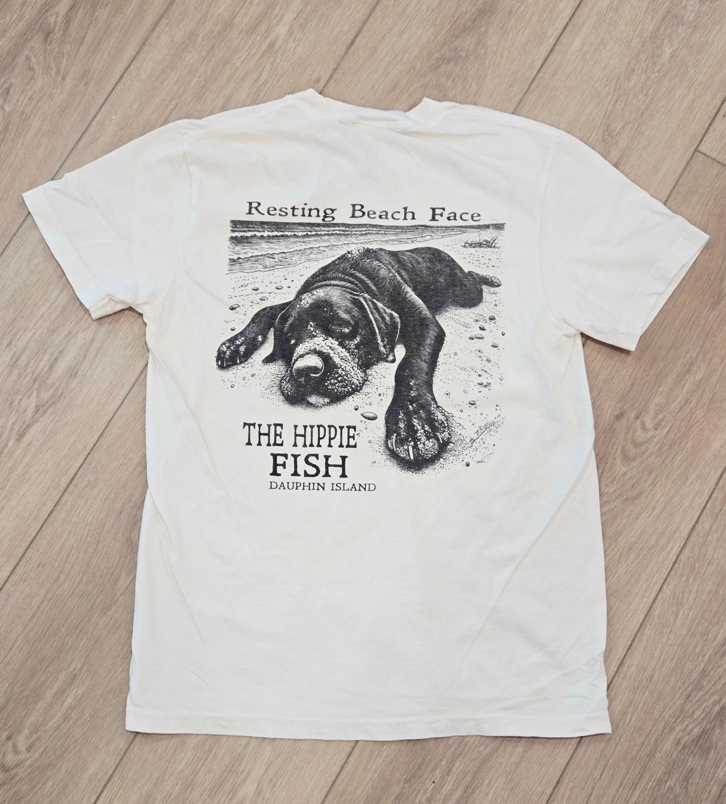 RESTING BEACH FACE SS T-SHIRT