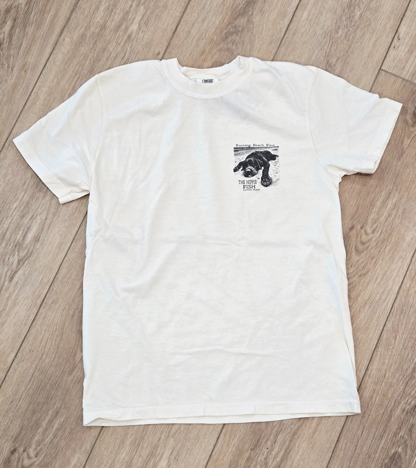 RESTING BEACH FACE SS T-SHIRT