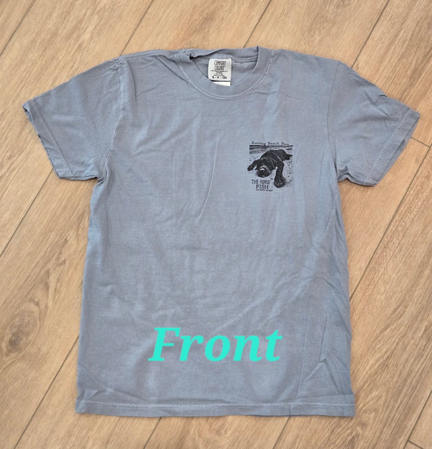 RESTING BEACH FACE SS T-SHIRT