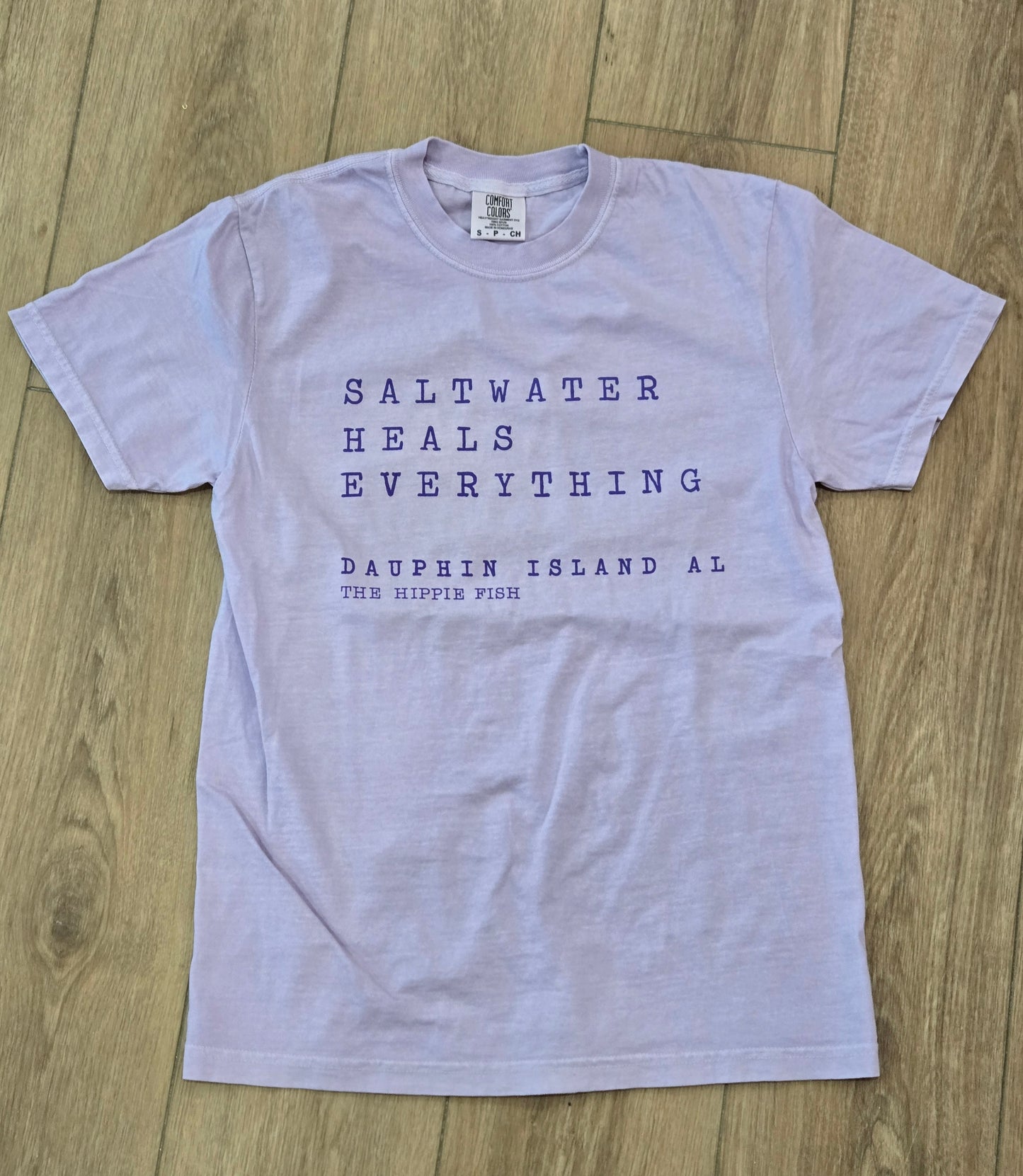 SALTWATER HEALS EVERYTHING SHORT SLEEVE T-SHIRT