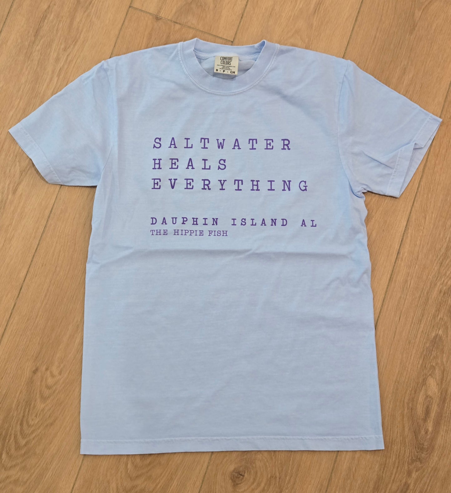 SALTWATER HEALS EVERYTHING SHORT SLEEVE T-SHIRT