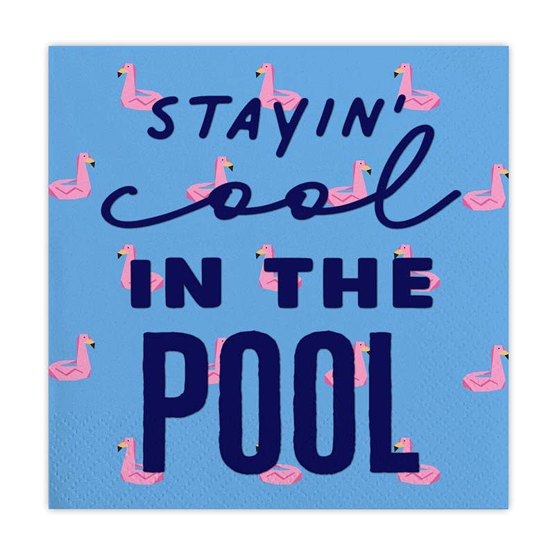 STAYIN' COOL IN THE POOL NAPKINS