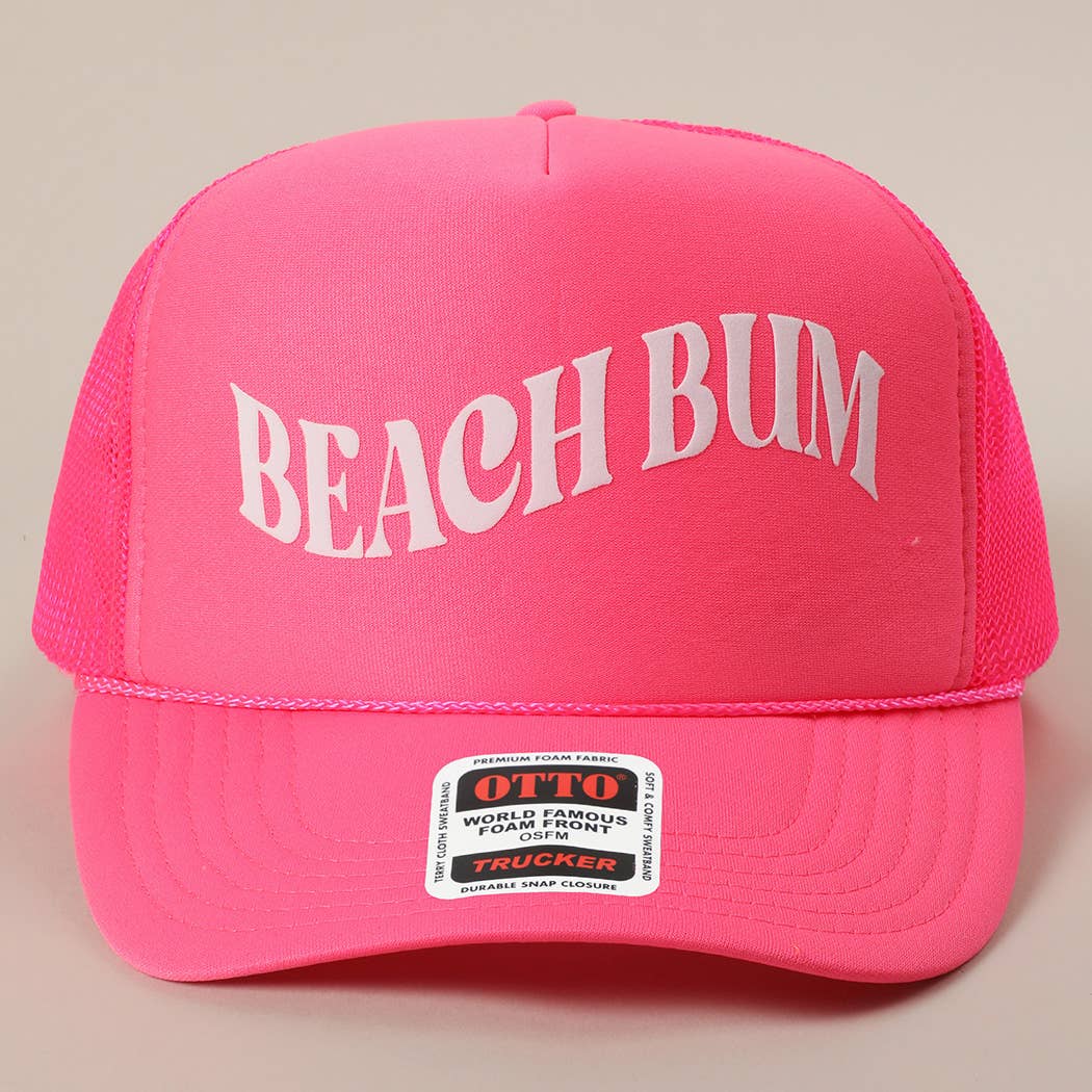 BEACH BUM TRUCKER HAT