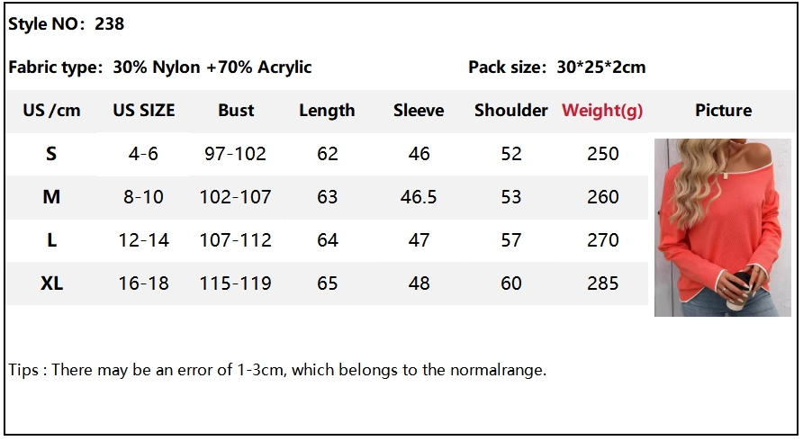 CORAL OR NAVY WHITE TRIM SWEATER