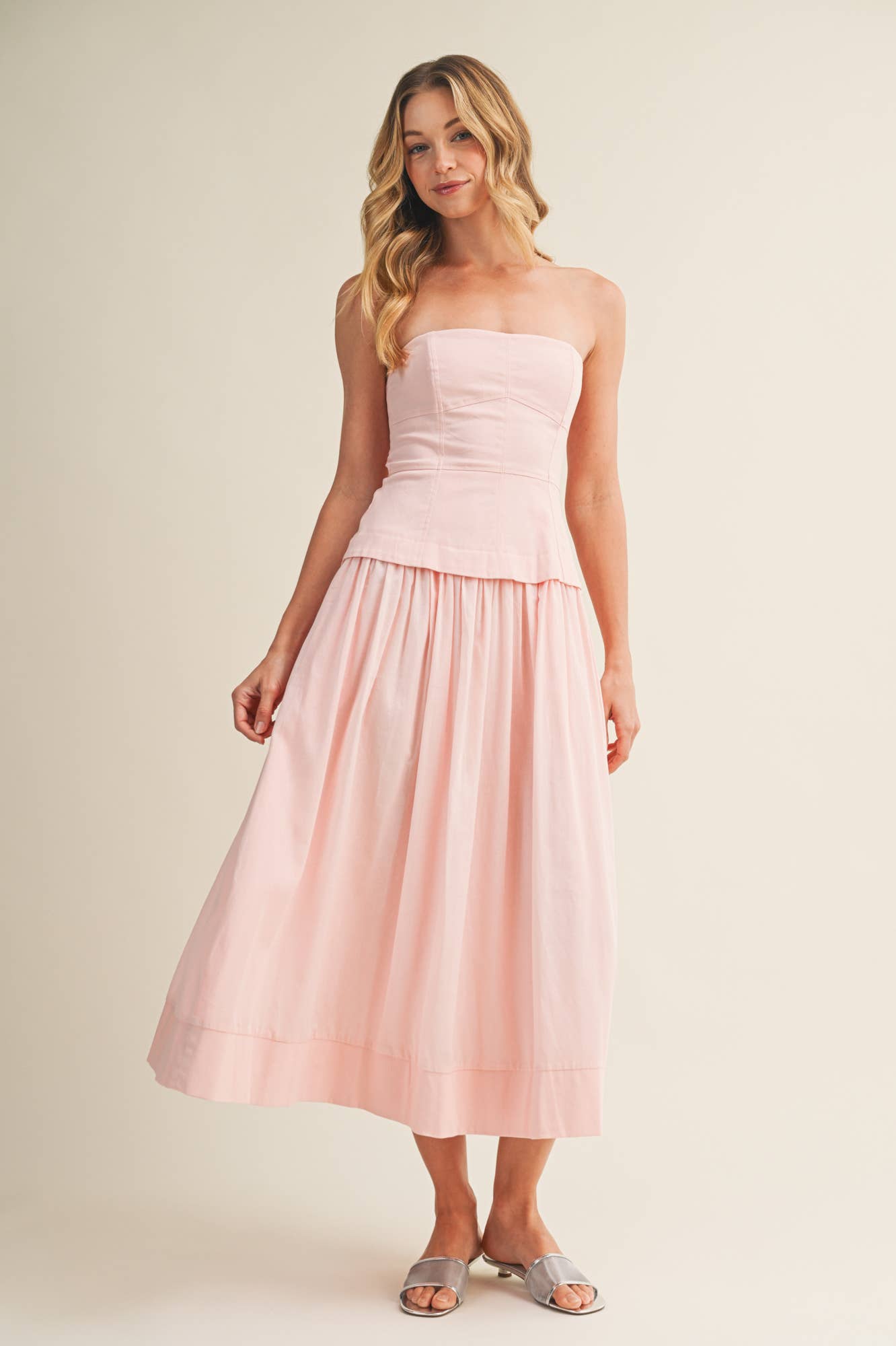 CHRISTINA STRAPLESS DRESS