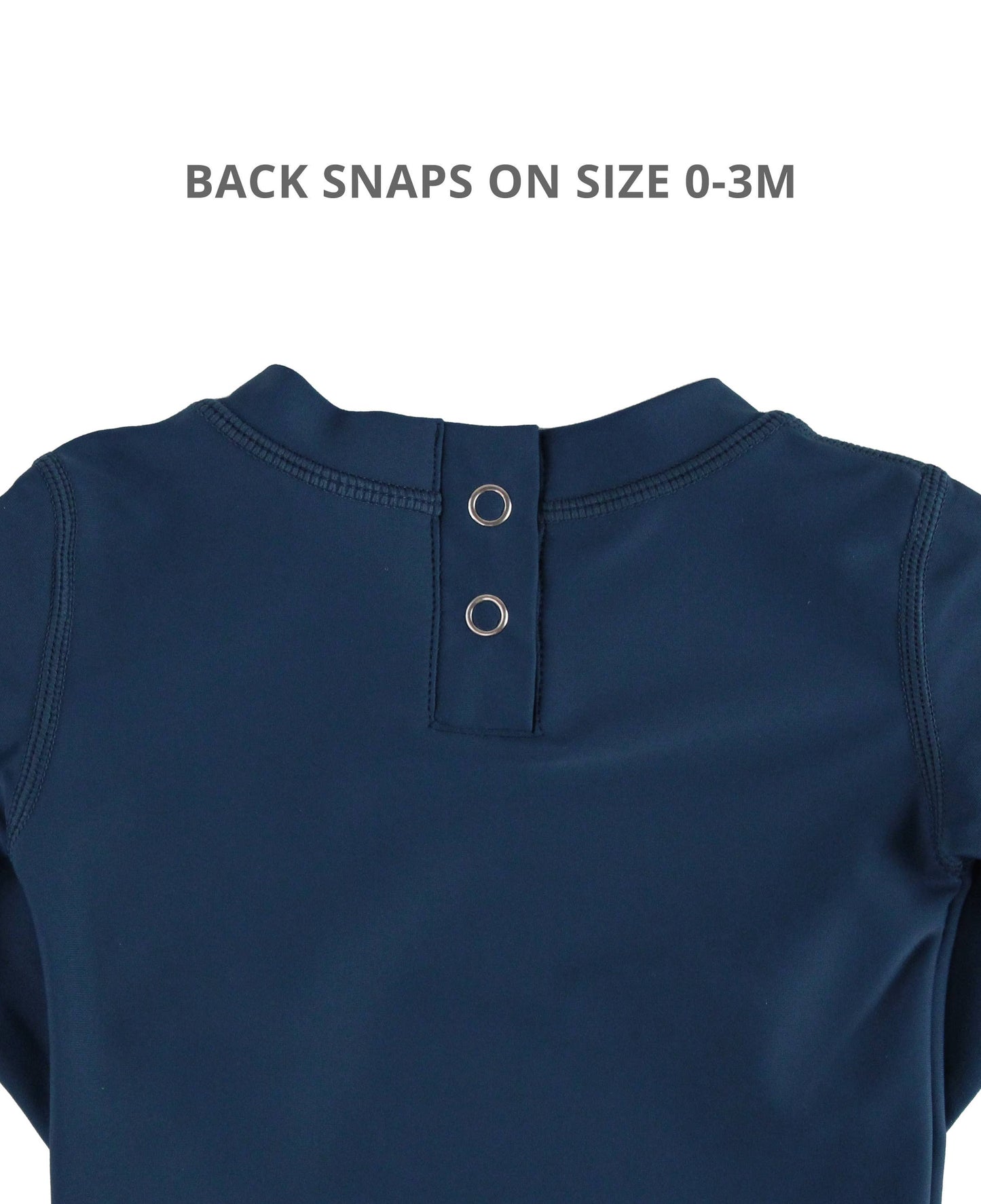 BOYS NAVY LONG SLEEVE RASH GUARD