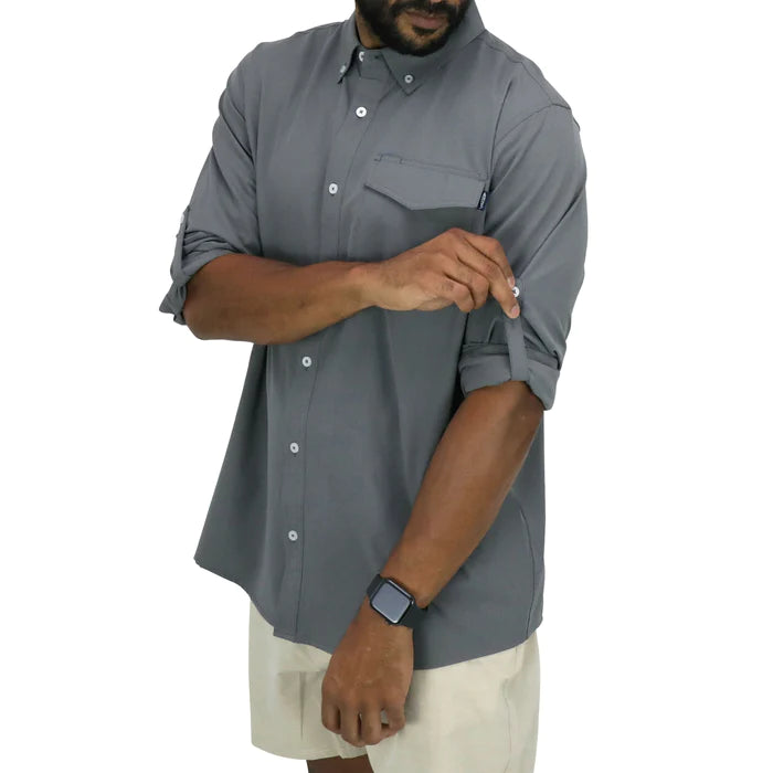 AFTCO ACE BUTTON DOWN LONG SLEEVE