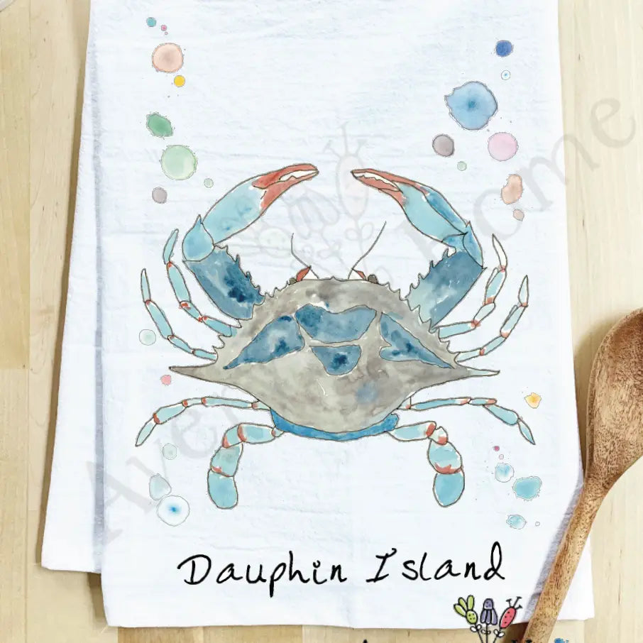 WATERCOLOR TEA TOWELS & STONE COASTERS