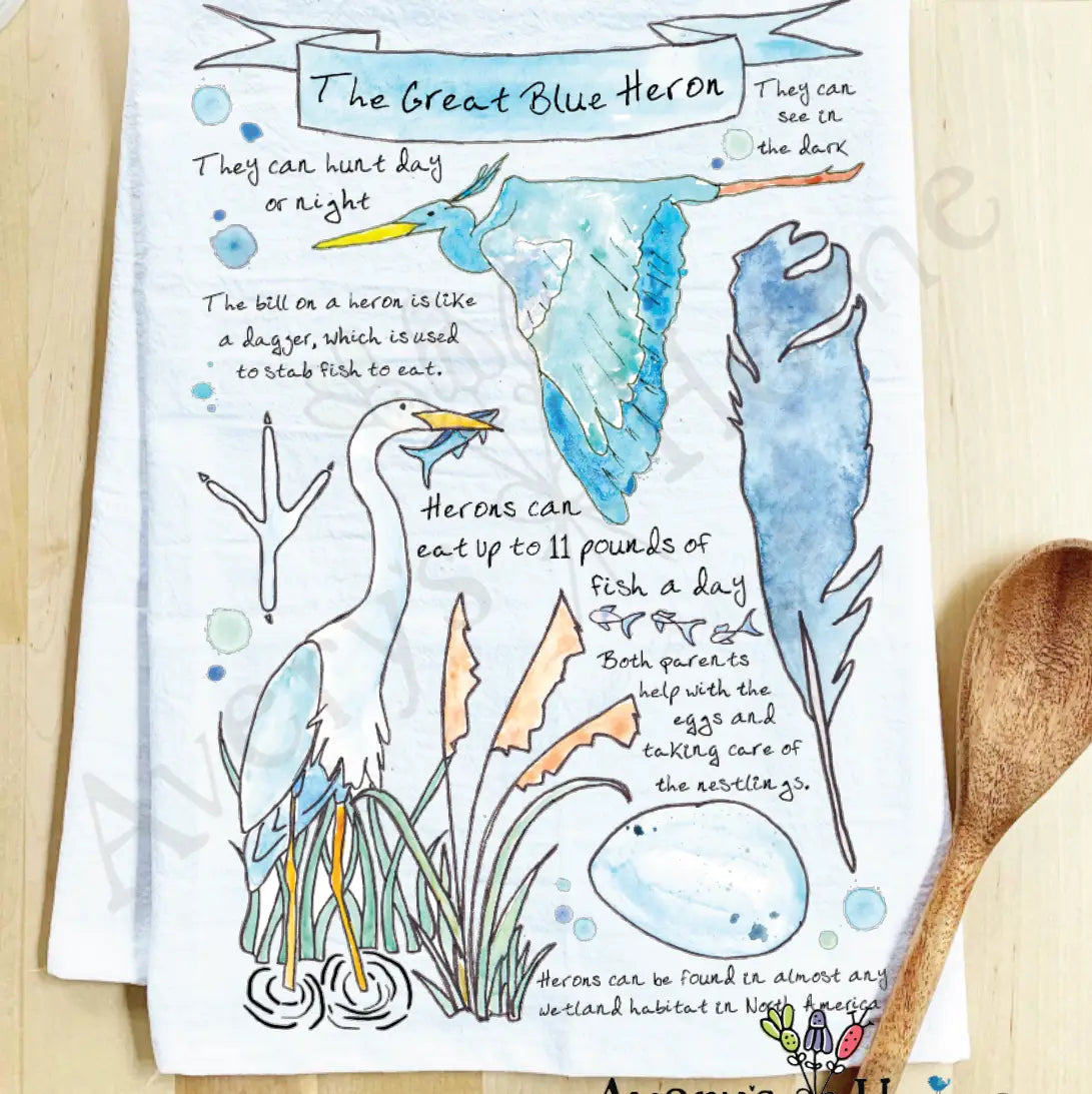 WATERCOLOR TEA TOWELS