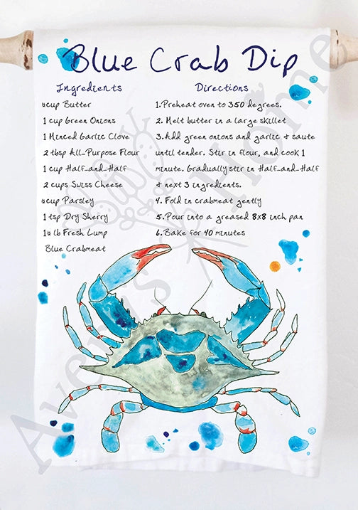 WATERCOLOR TEA TOWELS & STONE COASTERS
