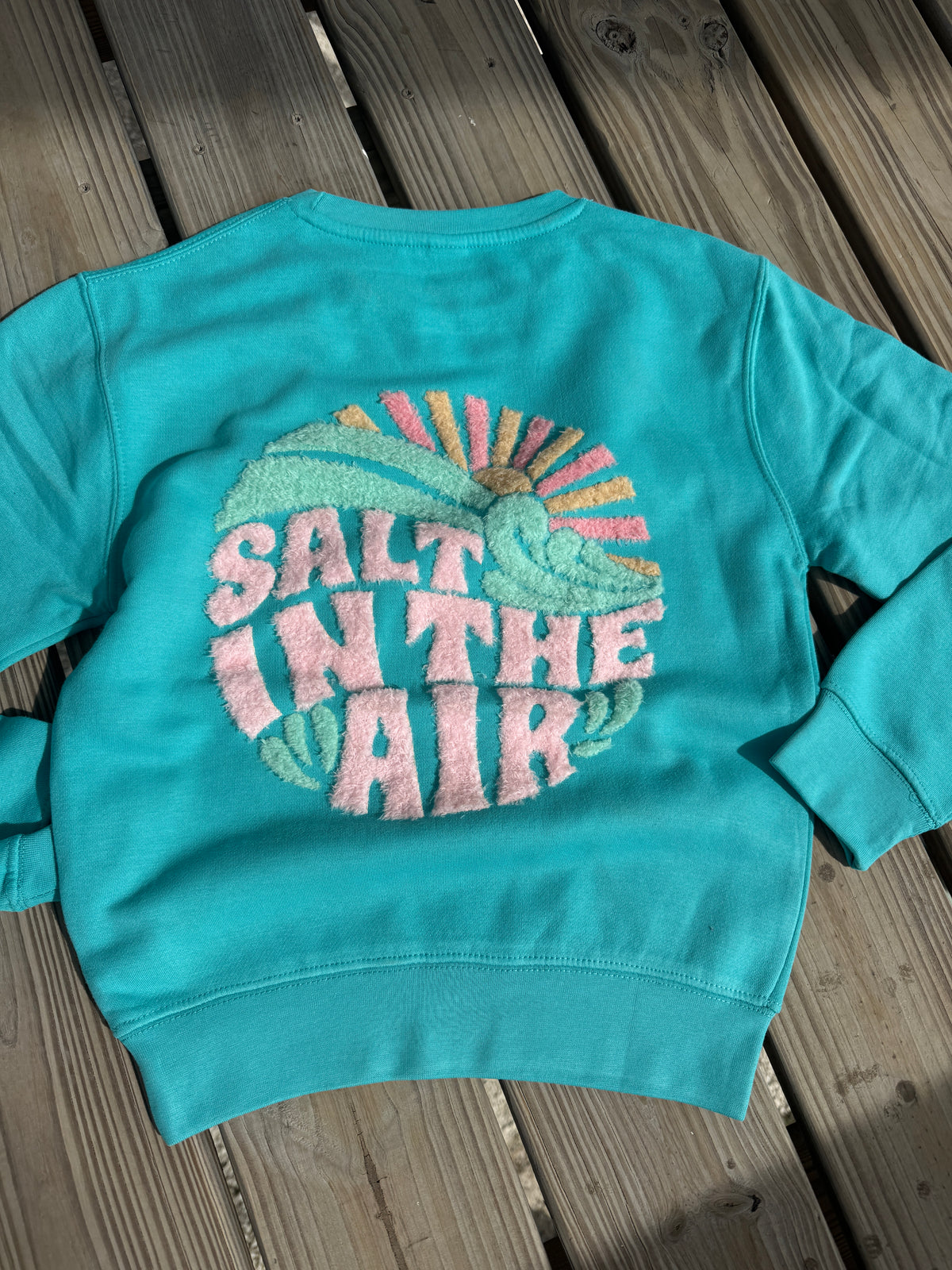 SALT IN THE AIR CHENILLE SWEATSHIRT