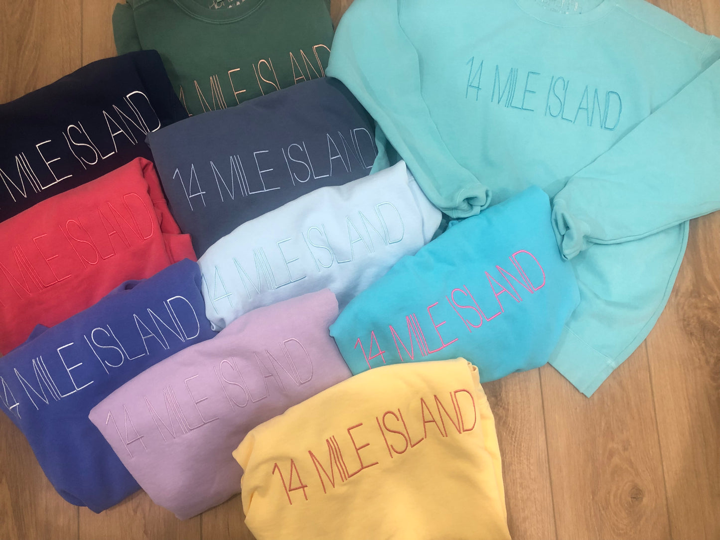 14 MILE ISLAND SWEATSHIRTS