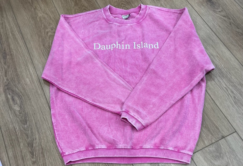 DAUPHIN ISLAND CHICKA-D CORDED CREW