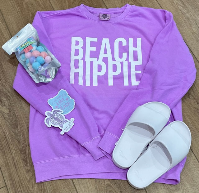 BEACH HIPPIE LIGHTWEIGHT SWEATSHIRT