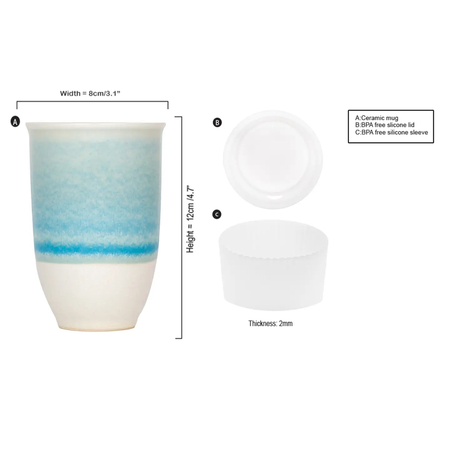 CERAMIC COFFEE CUPS