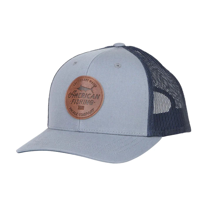 AFTCO LEMONADE LEATHER TRUCKER HAT