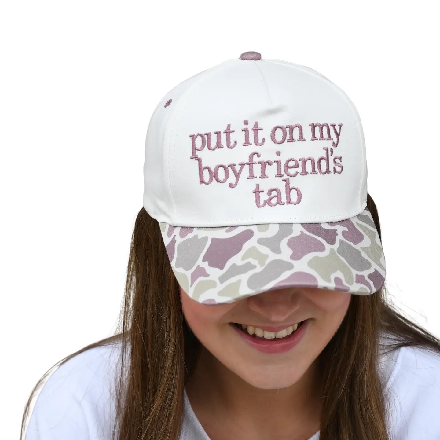 LULU MAC PUT IT ON MY BOYFRIEND'S TAB CAP