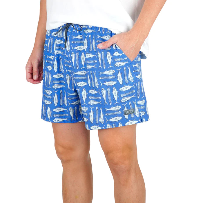 AFTCO STRIKE PRINTED SWIM SHORTS